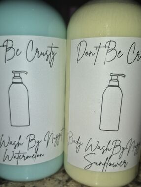 Don't Be Crusty -Handcrafted Body Wash By Nugget
